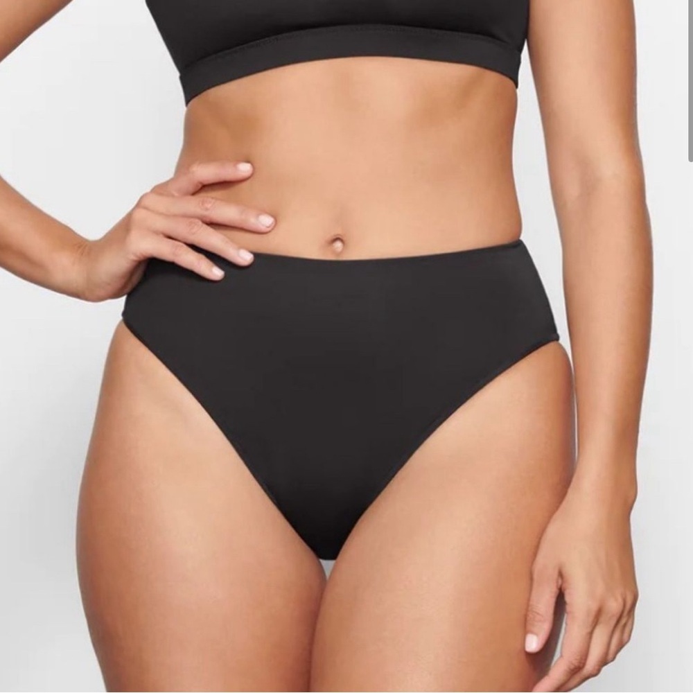 Skims Recycled swim mid waist bottom